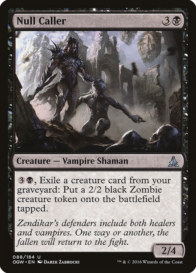 MTG Card Title: Null Caller OGW/88