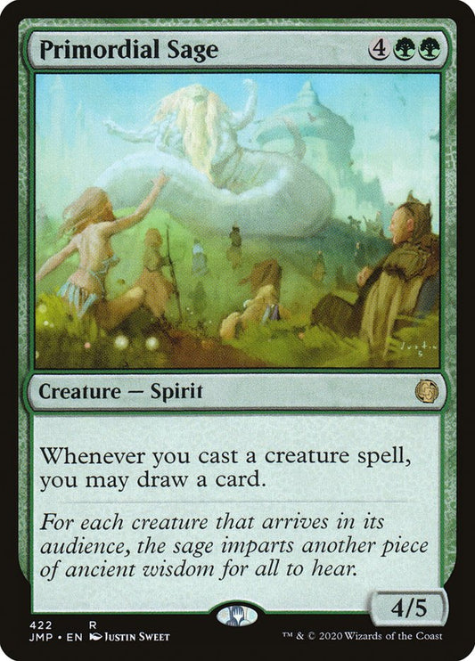MTG Card Title: Primordial Sage JMP/422