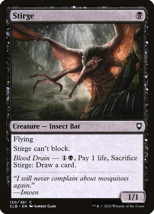 MTG Card Title: Stirge CLB/150