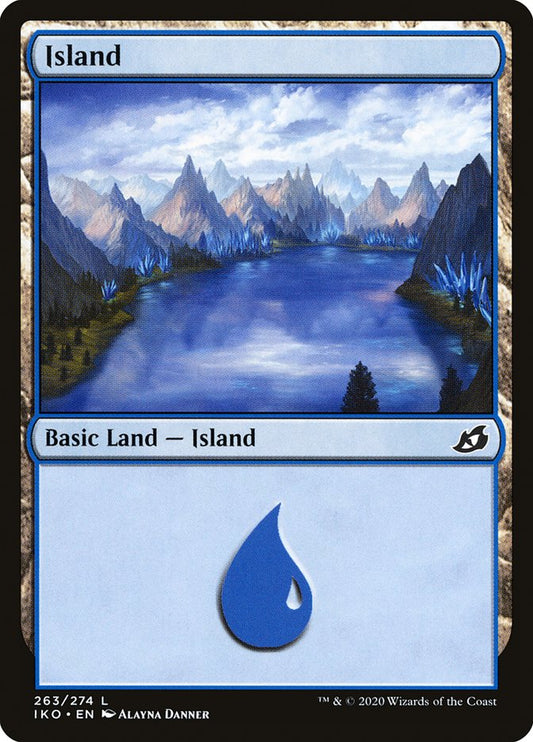 MTG Card Title: Island IKO/263