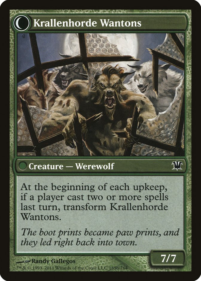 Grizzled Outcasts // Krallenhorde Wantons ISD/185