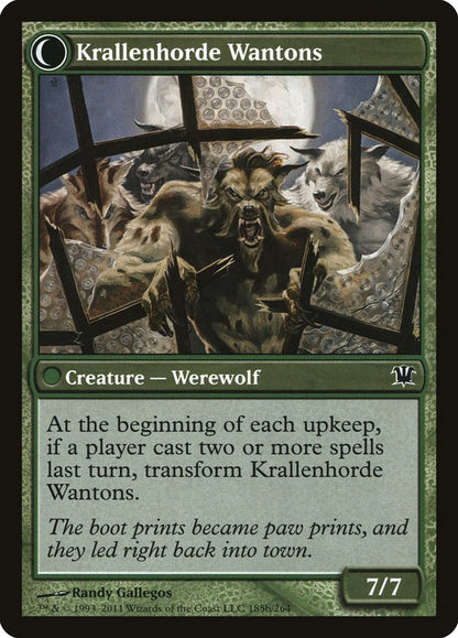 Grizzled Outcasts // Krallenhorde Wantons ISD/185