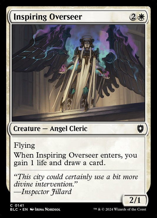 MTG Card Title: Inspiring Overseer BLC/141
