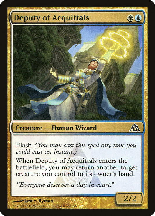 MTG Card Title: Deputy of Acquittals DGM/65