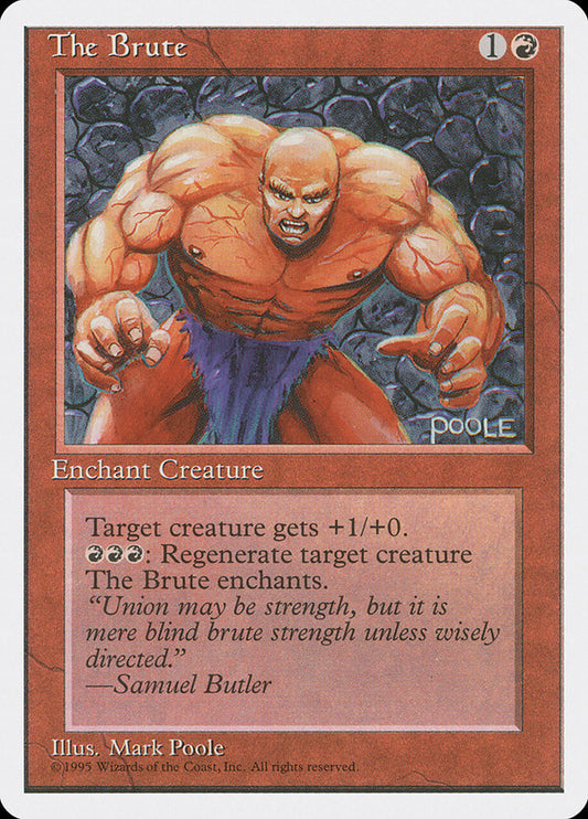 MTG Card Title: The Brute 4ED/226