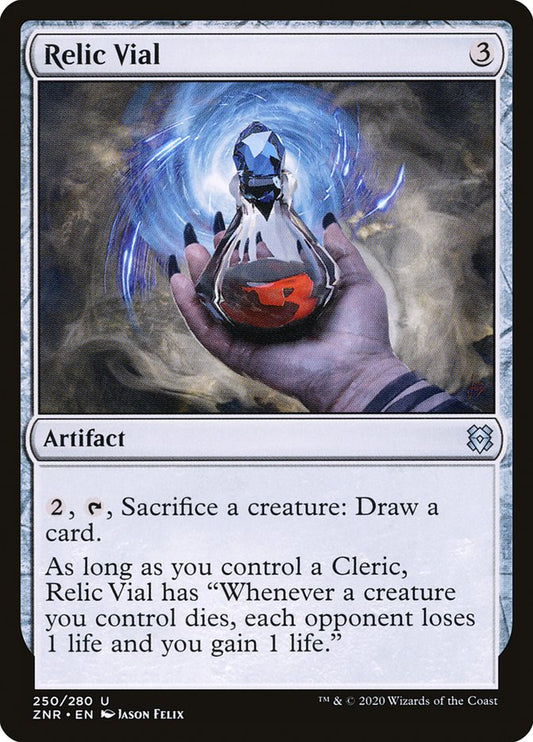 MTG Card Title: Relic Vial ZNR/250