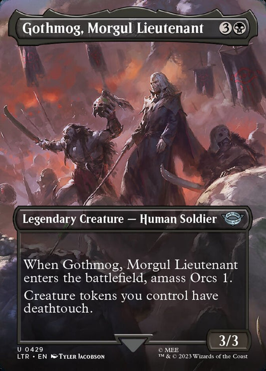 MTG Card Title: Gothmog, Morgul Lieutenant LTR/429