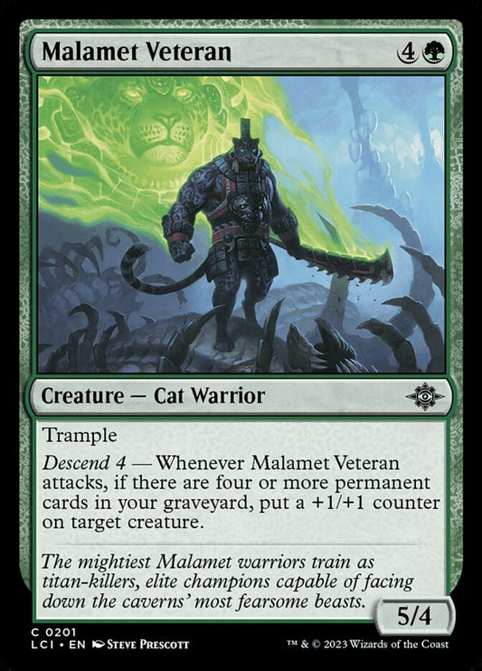 MTG Card Title: Malamet Veteran LCI/201