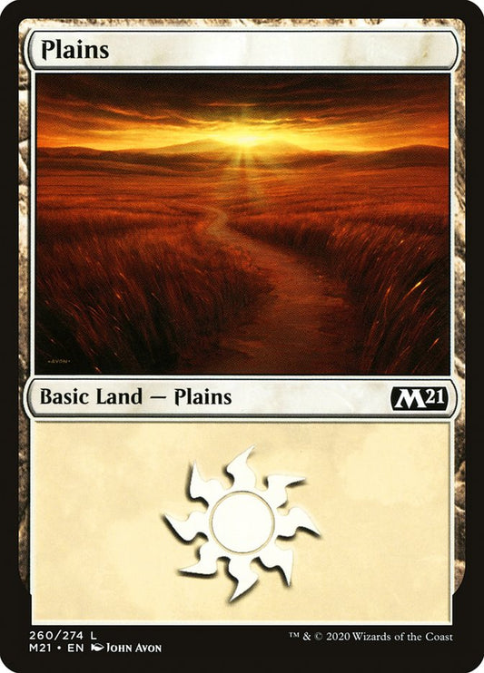 MTG Card Title: Plains M21/260