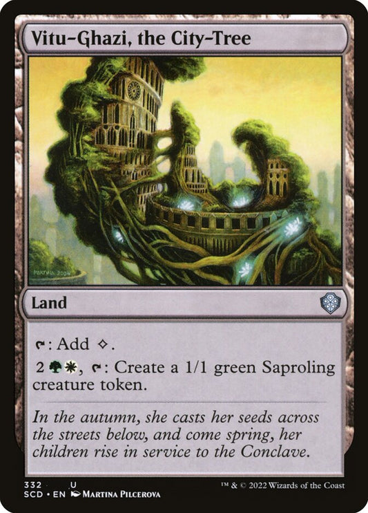 MTG Card Title: Vitu-Ghazi, the City-Tree SCD/332
