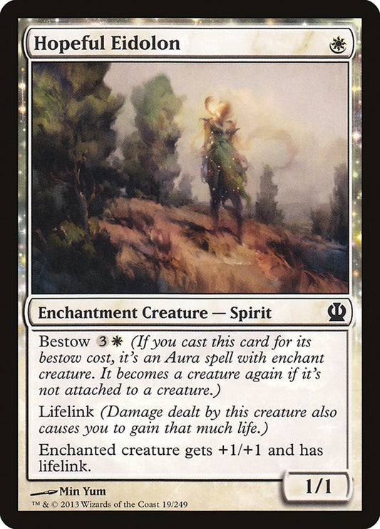 MTG Card Title: Hopeful Eidolon THS/19