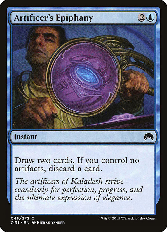 MTG Card Title: Artificer's Epiphany ORI/45