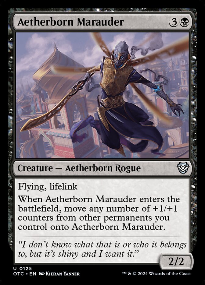 MTG Card Title: Aetherborn Marauder OTC/125