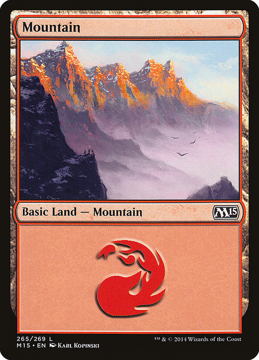 MTG Card Title: Mountain M15/265