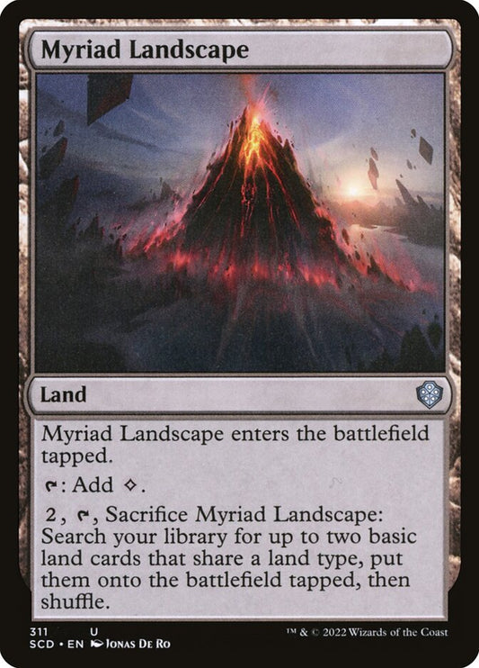 MTG Card Title: Myriad Landscape SCD/311