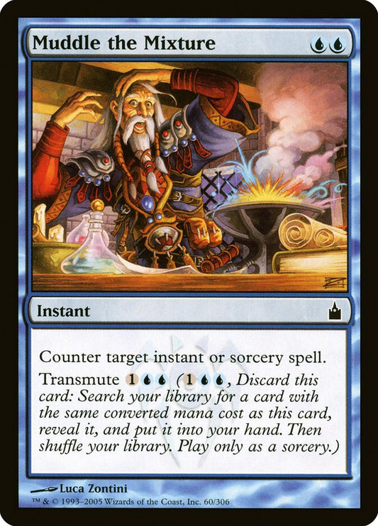 MTG Card Title: Muddle the Mixture RAV/60