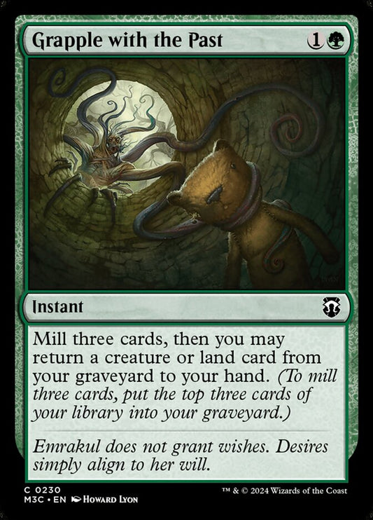 MTG Card Title: Grapple with the Past M3C/230