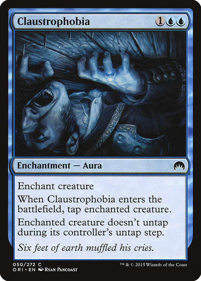 MTG Card Title: Claustrophobia ORI/50