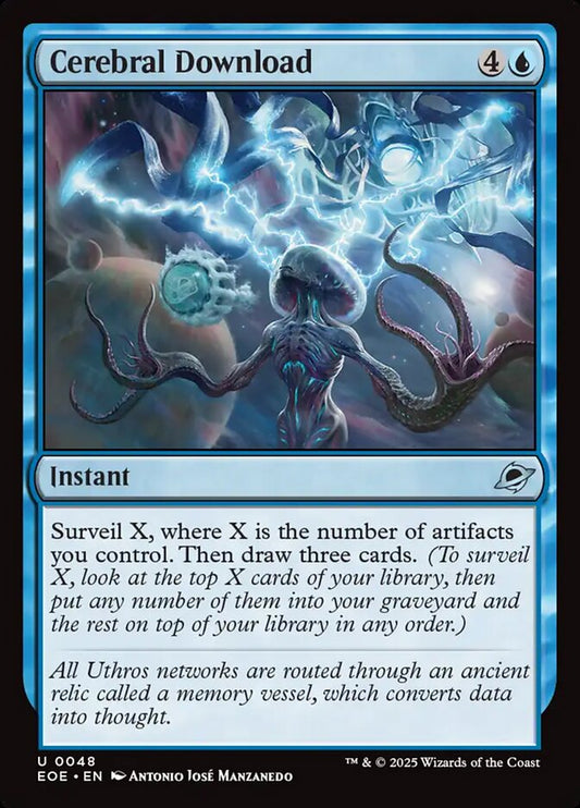 MTG Card Title: Cerebral Download EOE/48