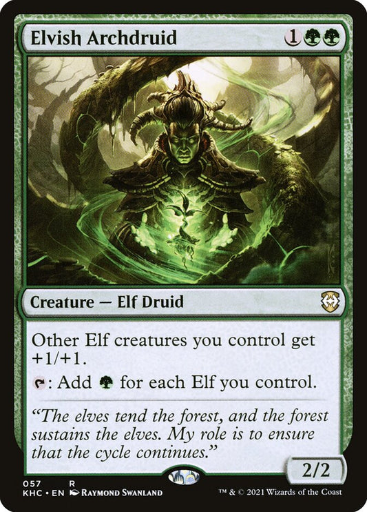 MTG Card Title: Elvish Archdruid KHC/57