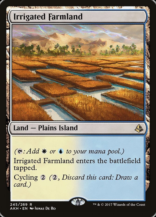 MTG Card Title: Irrigated Farmland AKH/245