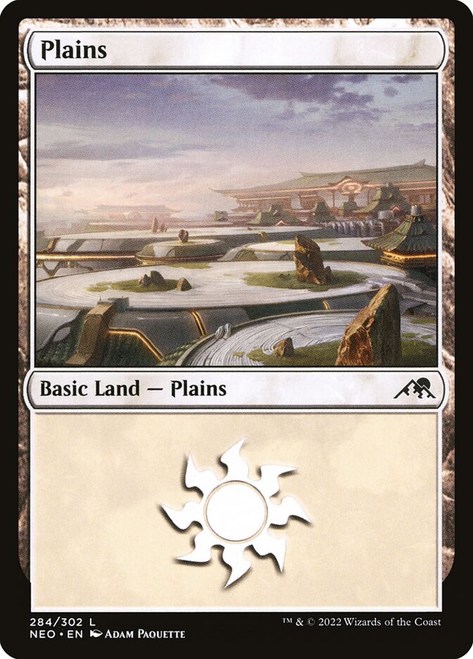 MTG Card Title: Plains NEO/284