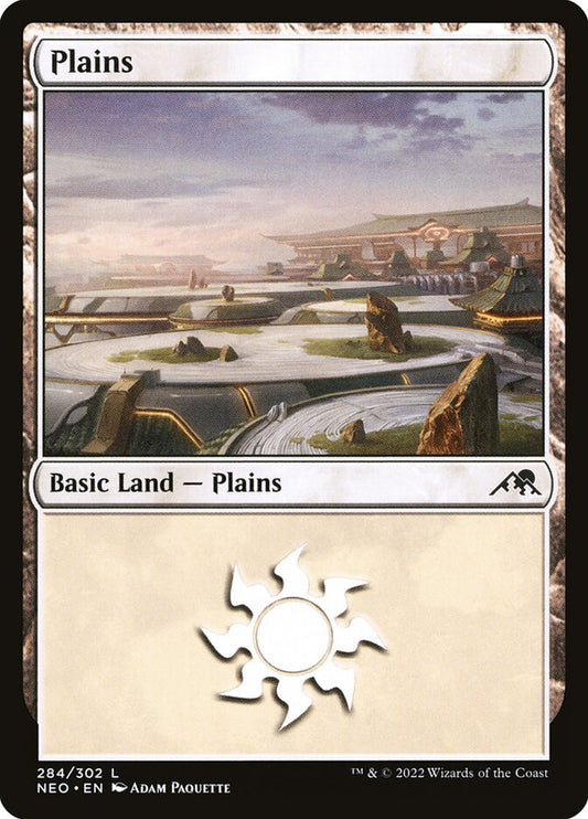 MTG Card Title: Plains NEO/284