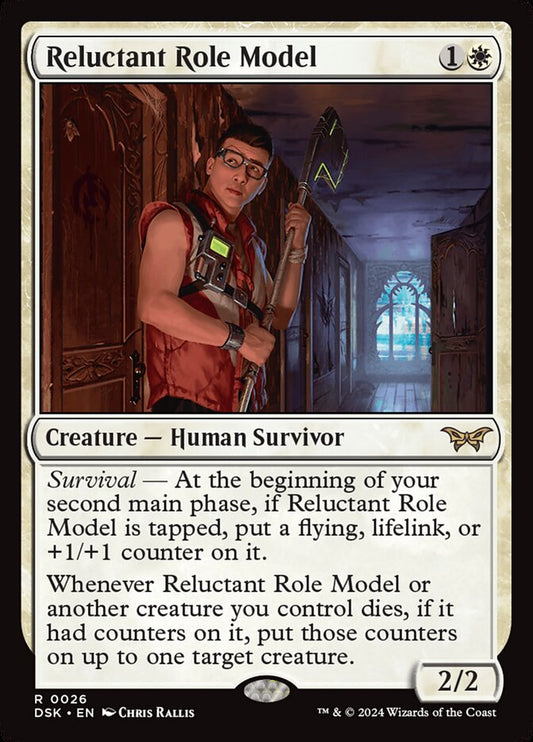 MTG Card Title: Reluctant Role Model DSK/26