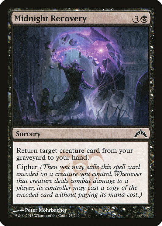 MTG Card Title: Midnight Recovery GTC/73