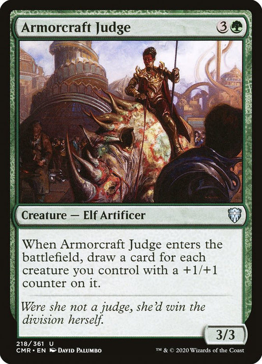 MTG Card Title: Armorcraft Judge CMR/218