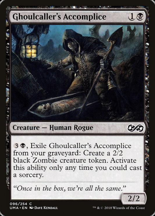 MTG Card Title: Ghoulcaller's Accomplice UMA/96