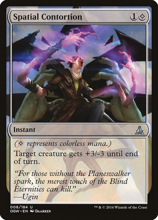 MTG Card Title: Spatial Contortion OGW/8
