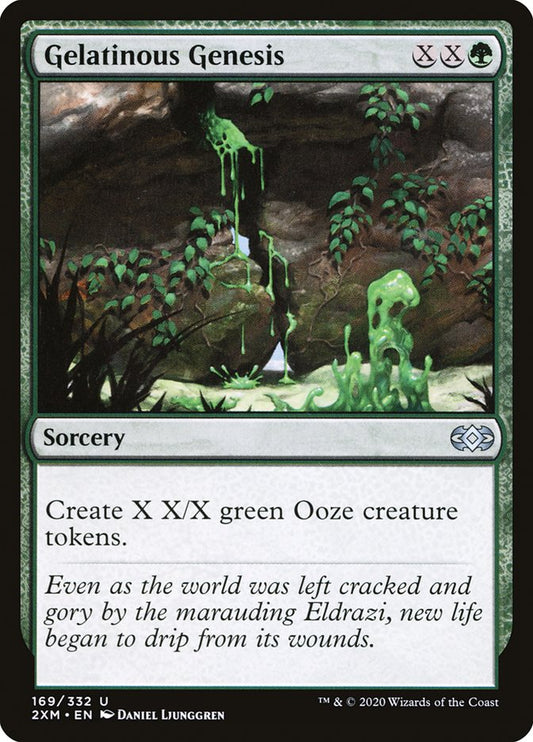 MTG Card Title: Gelatinous Genesis 2XM/169