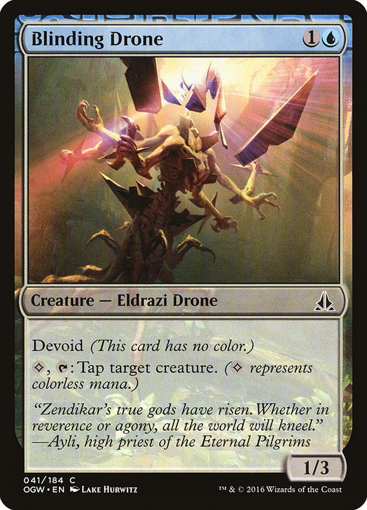 MTG Card Title: Blinding Drone OGW/41