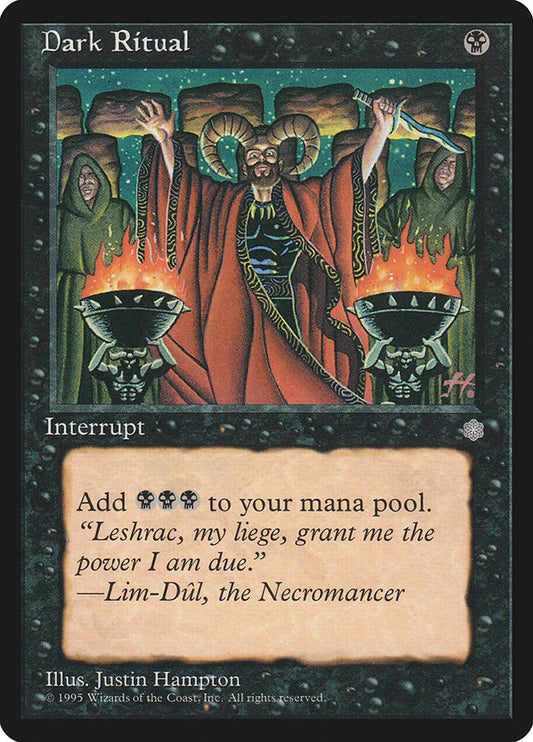 MTG Card Title: Dark Ritual ICE/120