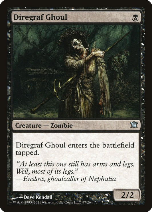 MTG Card Title: Diregraf Ghoul ISD/97