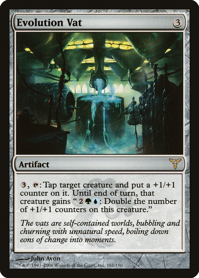 MTG Card Title: Evolution Vat DIS/161