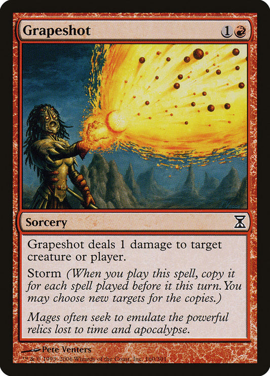 MTG Card Title: Grapeshot TSP/160