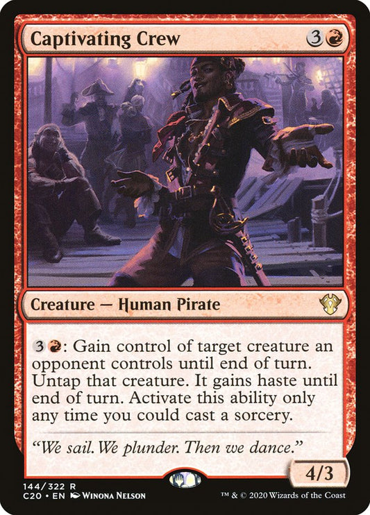 MTG Card Title: Captivating Crew C20/144