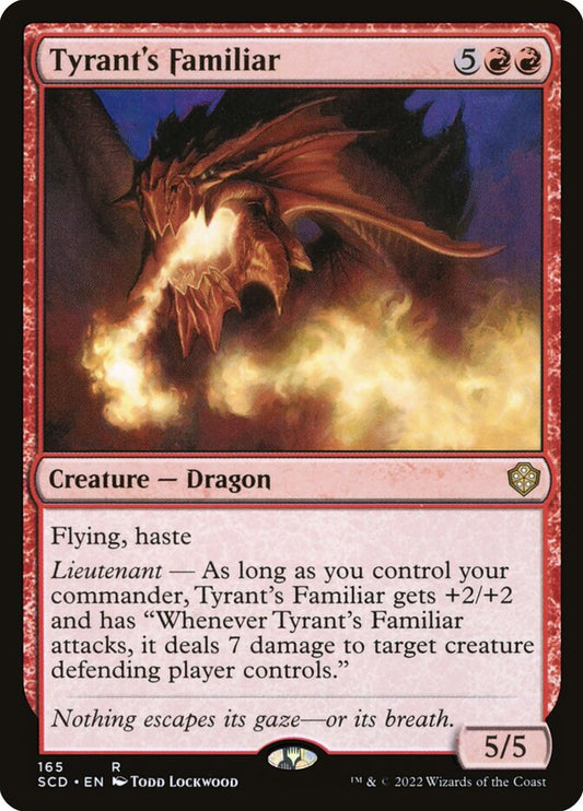 MTG Card Title: Tyrant's Familiar SCD/165