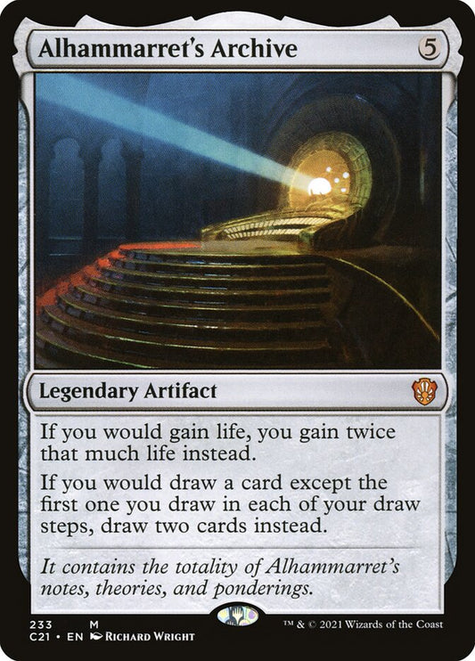MTG Card Title: Alhammarret's Archive C21/233