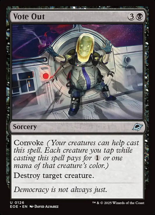 MTG Card Title: Vote Out EOE/126