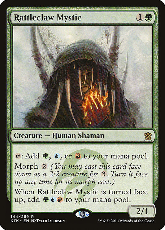 MTG Card Title: Rattleclaw Mystic KTK/144