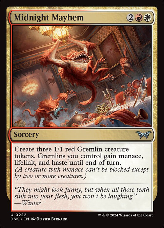 MTG Card Title: Midnight Mayhem DSK/222