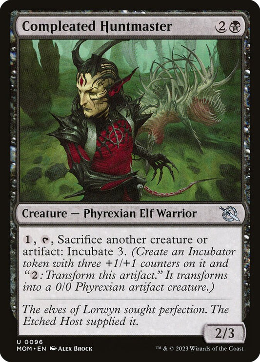 MTG Card Title: Compleated Huntmaster MOM/96