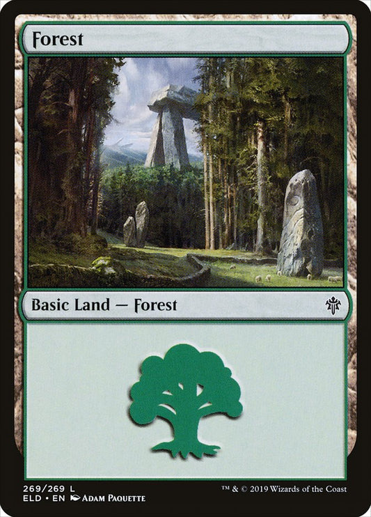 MTG Card Title: Forest ELD/269