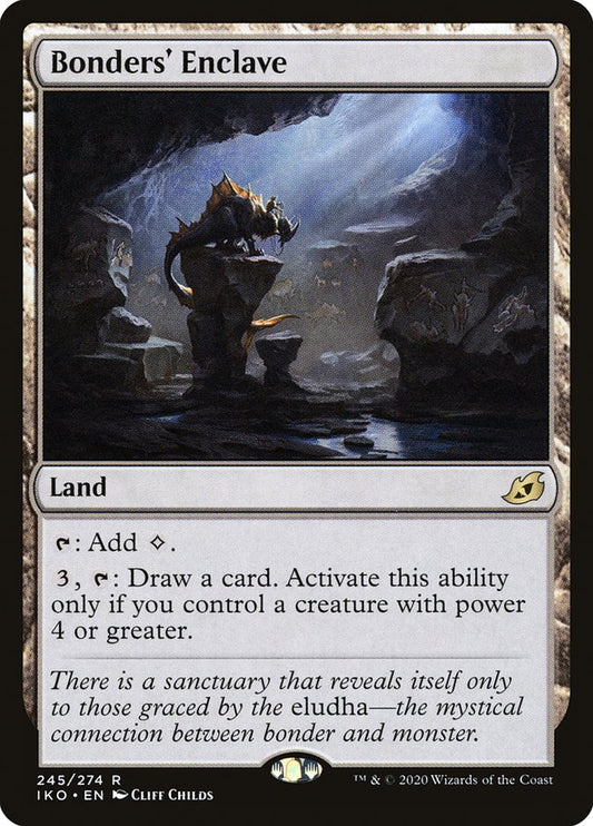 MTG Card Title: Bonders' Enclave IKO/245