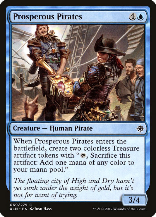 MTG Card Title: Prosperous Pirates XLN/69