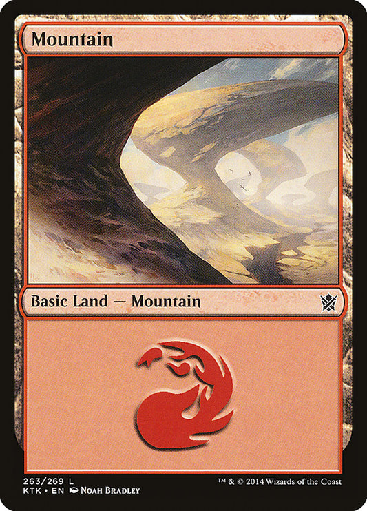 MTG Card Title: Mountain KTK/263