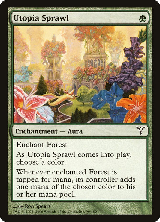 MTG Card Title: Utopia Sprawl DIS/99
